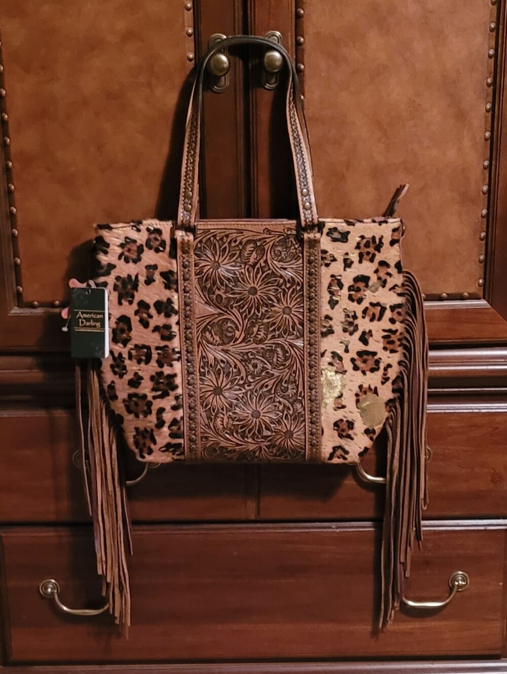 NWT American Darling Leather Concealed Carry Bag